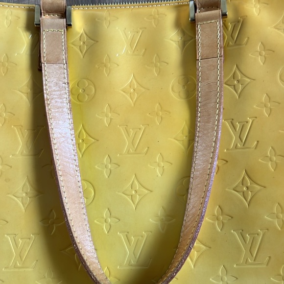 Authentic Louis Vuitton Bernie’s Columbus shoulder tote bag yellow - Picture 12 of 17